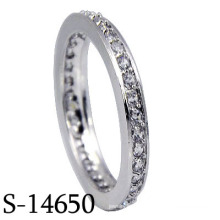 2016 Modeschmuck 925 Sterling Silber Ehering (S-14650)